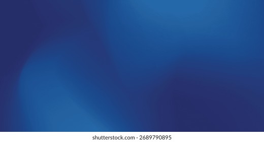 Abstrakter moderner blauer Farbverlauf, glatter Hintergrund
