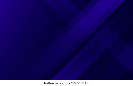Resumen del fondo del banner horizontal azul moderno. Ilustración del vector