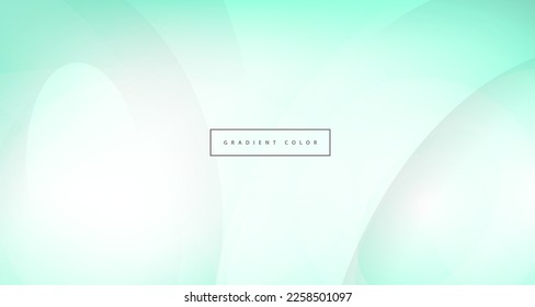 Abstract modern blue light gradient color background vector