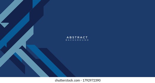 Abstract modern blue lines background vector illustration presentation design. Suit for business, corporate, institution, conference, party, festive, seminar, and talks