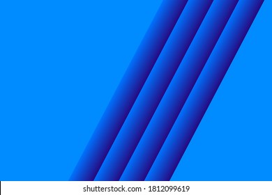 ilustración vectorial de fondo de líneas azules abstractas