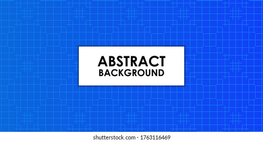 Abstract modern blue lines shapes on gradient background