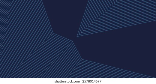 abstract modern blue straight stripes dynamic line arrow geometric grids pattern design element cover background
