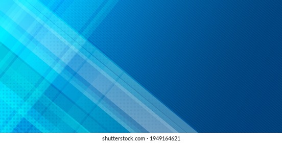 Abstract modern blue stripe line background. You can use for ad, poster, template, business presentation. Vector illustration 