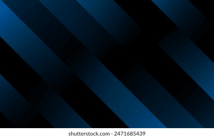 Abstrakter moderner blauer Streifen dynamischer Banner Hintergrund