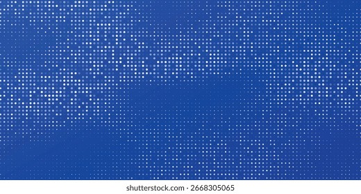 abstrakt Moderne Blue Tech Finance Fintech Hintergrund abstraktes Pixelmuster. Abstrakt Business Tech Science Abstract