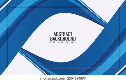 abstract modern blue wave background