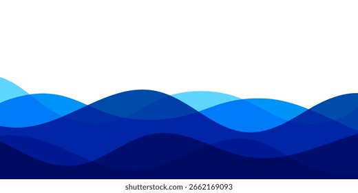 Fondo de Anuncio degradado azul moderno Abstractas para diseño de presentación de negocios