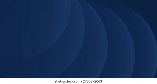 Fundo horizontal abstrato moderno azul ondulado cabeçalho de negócio banner