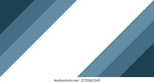 Abstract modern blue wavy header business banner horizontal background modern