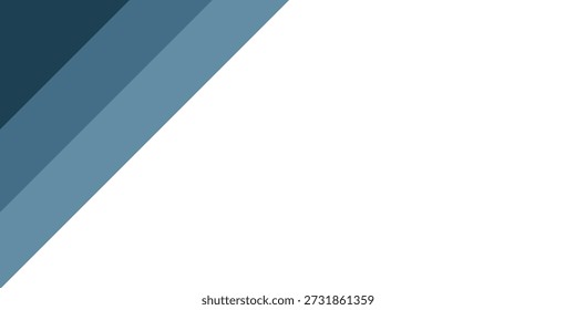 Abstract modern blue wavy header business banner horizontal background Vektor eps10
