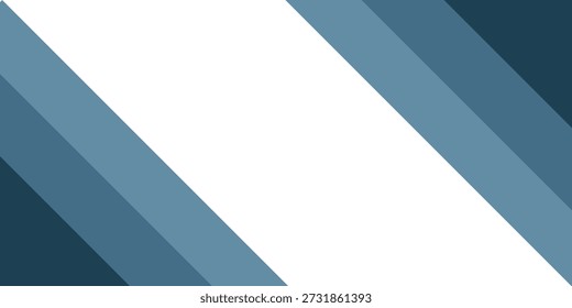Abstract modern blue wavy header business banner horizontal background eps10 ilustration
