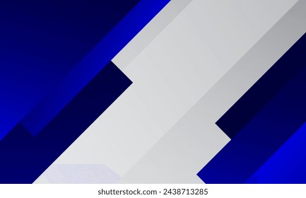 Abstract modern blue and white background. Vector illustration