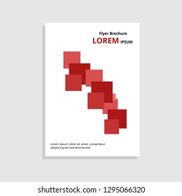 Abstract modern book cover, annual report, brochure, template layout, vector digital presentation, flyer, poster, banner