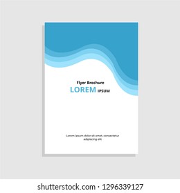 Abstract modern book cover, annual report, brochure, template layout, vector digital presentation, flyer, poster, banner