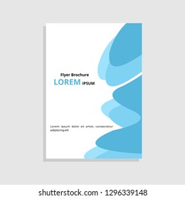 Abstract modern book cover, annual report, brochure, template layout, vector digital presentation, flyer, poster, banner