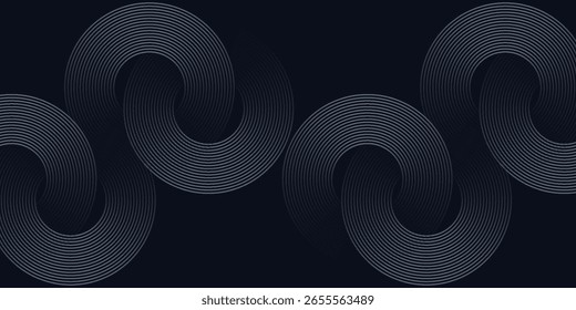 Abstractas fondo degradado verde brillante moderno con elemento de líneas de círculo de neón brillante y decoración de puntos de semitono. Diseño creativo de textura simple de moda. Traje para la presentación, Sitio web	
