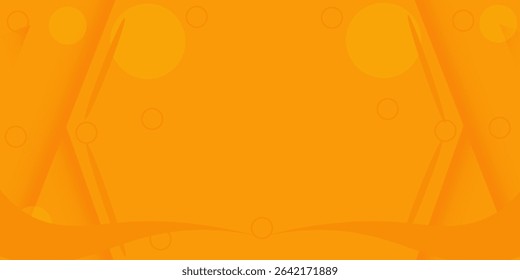 Abstract modern bright orange gradient background. Trendy simple diagonal dynamic geometric stripes vector design with shine lines and shadow.