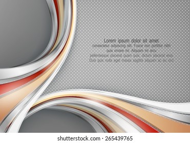 abstract modern bright vector template with copy space. Eps10