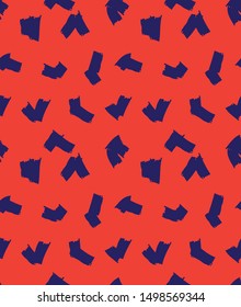Abstract Modern Brushstrokes Seamless Print Pattern in Vector - This is a abstract brushstrokes pattern suitable for prints, patterns and backgrounds for various mediums and websites
