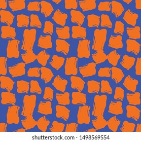 Abstract Modern Brushstrokes Seamless Print Pattern in Vector - This is a abstract brushstrokes pattern suitable for prints, patterns and backgrounds for various mediums and websites
