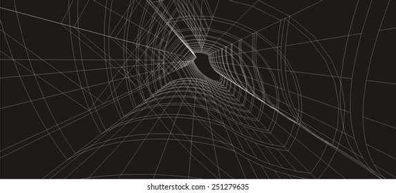 abstract modern building