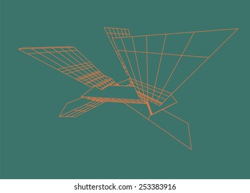 abstract modern building