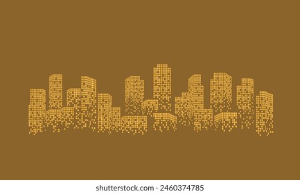 Abstract modern building background, civil engineering backdrop.