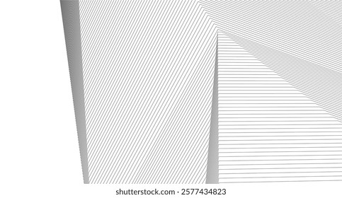 abstract modern buildings, architectural  3d