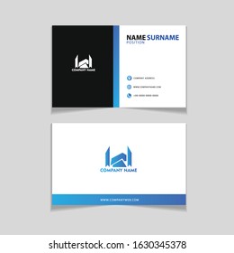 Abstract Modern Business card Template Design