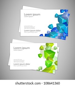 Abstract Modern Business cards