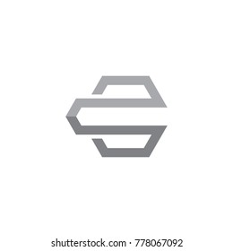 Abstract Modern C Letter Logo Design Vector