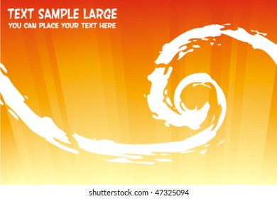 Abstract modern card vector. Also available in raster.