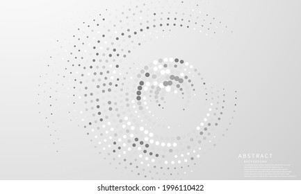 abstract modern circle arts background luxury white Modern