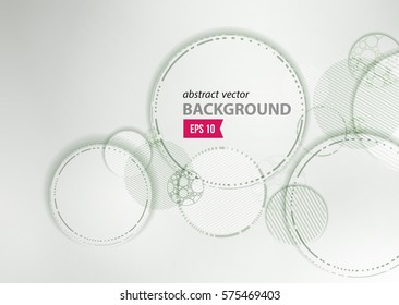 abstract modern circle background