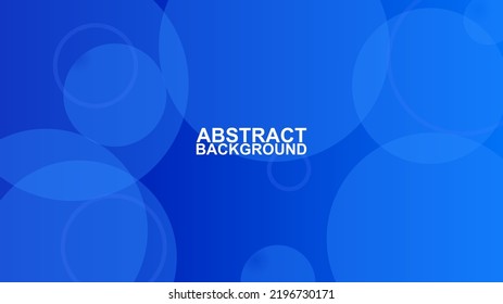abstract modern circle blue background vector illustration EPS10