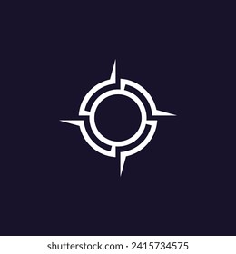 Resumen de diseño de logotipo de círculo moderno vector