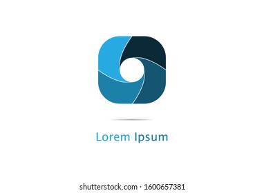 Abstract modern circle logo. vector illustration