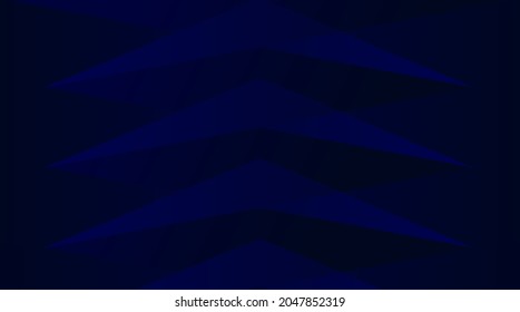 Abstrakter, moderner, sauberer Hintergrund aus Polygone mit tiefblauem Marinebradient. Geeignet für Präsentationen, Broschüren, Plakate und Websites zum Thema Business, Technologie, Medizin.