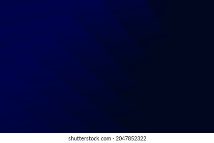 Abstract, modern, clean, background from polygons with deep navy blue gradient. Suitable for presentations, brochures, posters and websites on the topic of business, technology, medicine.