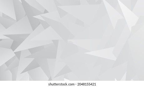 Resumen, moderno, limpio y neutro fondo de polígonos con gradiente gris. Adecuado para presentaciones, folletos, afiches y sitios web sobre el tema de negocios, tecnología, medicina y cualquier otro.