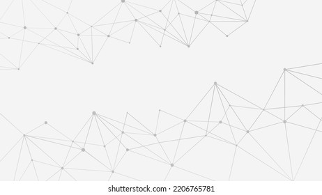 Abstrakter, moderner, sauberer, neutraler Hintergrund, graue Punkte und Linien. Geeignet für Präsentationen, Broschüren, Plakate und Websites zum Thema Wirtschaft, Technologie, Medizin und Wissenschaft.