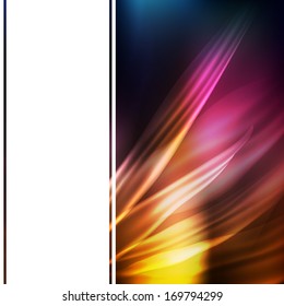 Abstract modern color background with place for your text. Vector illustration