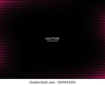 Abstract modern color gradient halftone pattern background vector