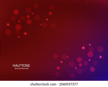 Resumen de color moderno gradiente de color medio tono patrón de fondo vector