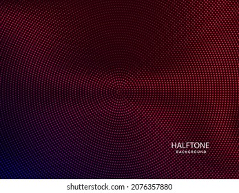 Abstract modern color gradient halftone pattern background vector