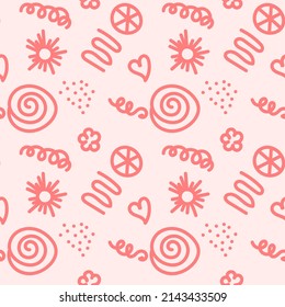 Abstract modern color seamless pattern. Simple endless texture dotted. Repeatable print.