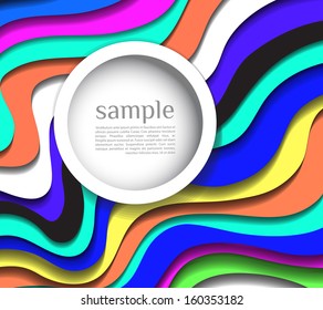 Abstract modern colorful  background