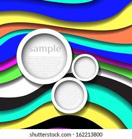 Abstract modern colorful  background