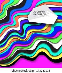 Abstract modern colorful  background
